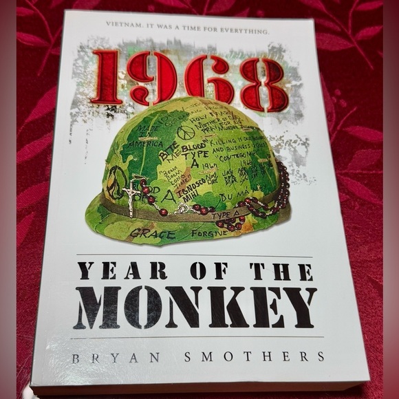 1968 Year Of The Monkey Paperback Book By Bryan Smothers Vietnam Military View - Picture 1 of 5
